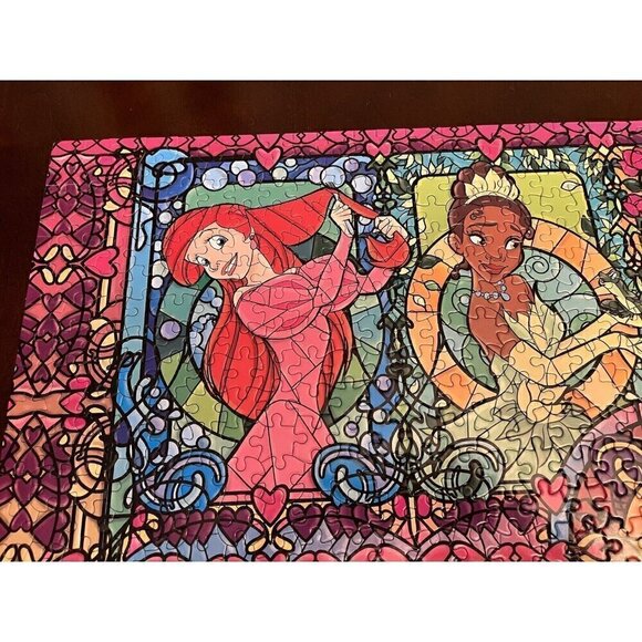 Ceaco 2021 Disney Princess Collage 1000 Piece Puzzle 26.6" x 19" Bonus Poster - Picture 3 of 11